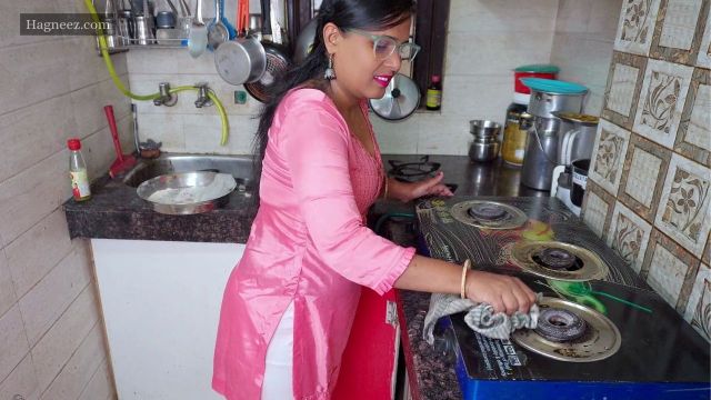 aunty kitchen sex