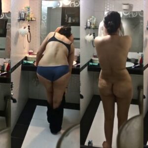 Morning Mein Indian Bhabhi Bathing Hidden Camera