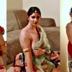 ullu actress aabha paul strip saree nudes