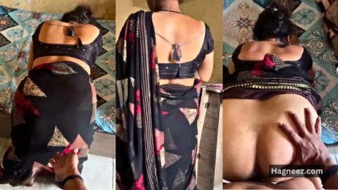 doggystyle mein black saree wali chachi ko choda images