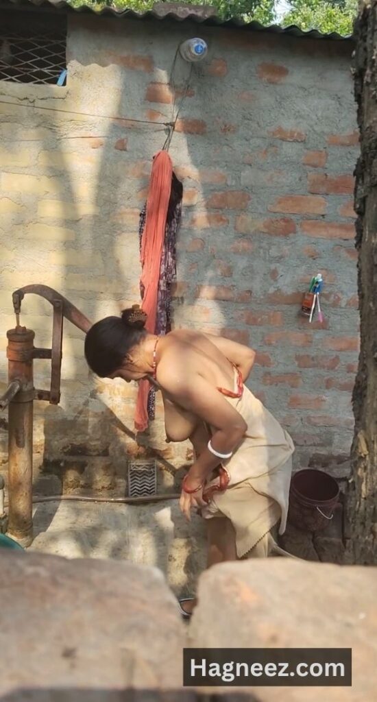 village bhabhi bathing nude