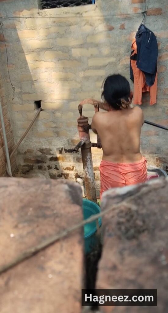 village bhabhi bathing nude