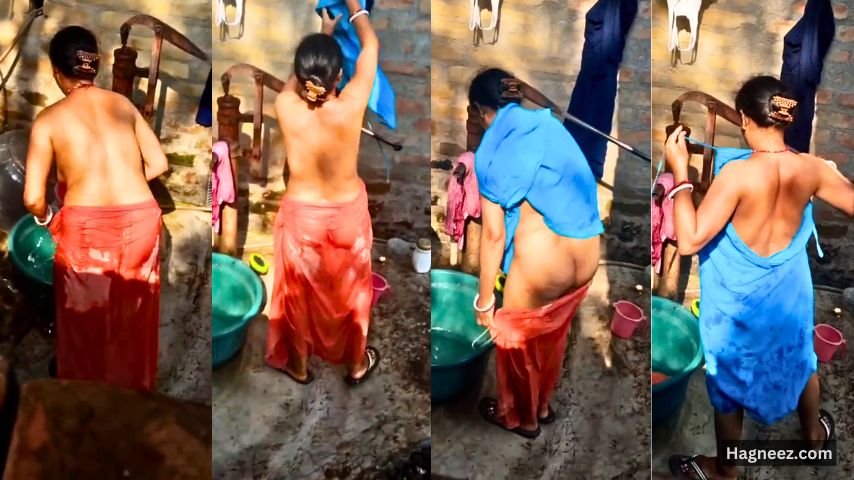 desi aunty bathing video hidden cam