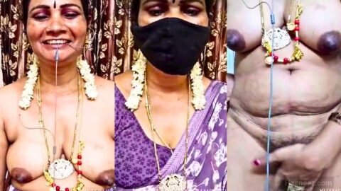 tamil aunty fingering live show